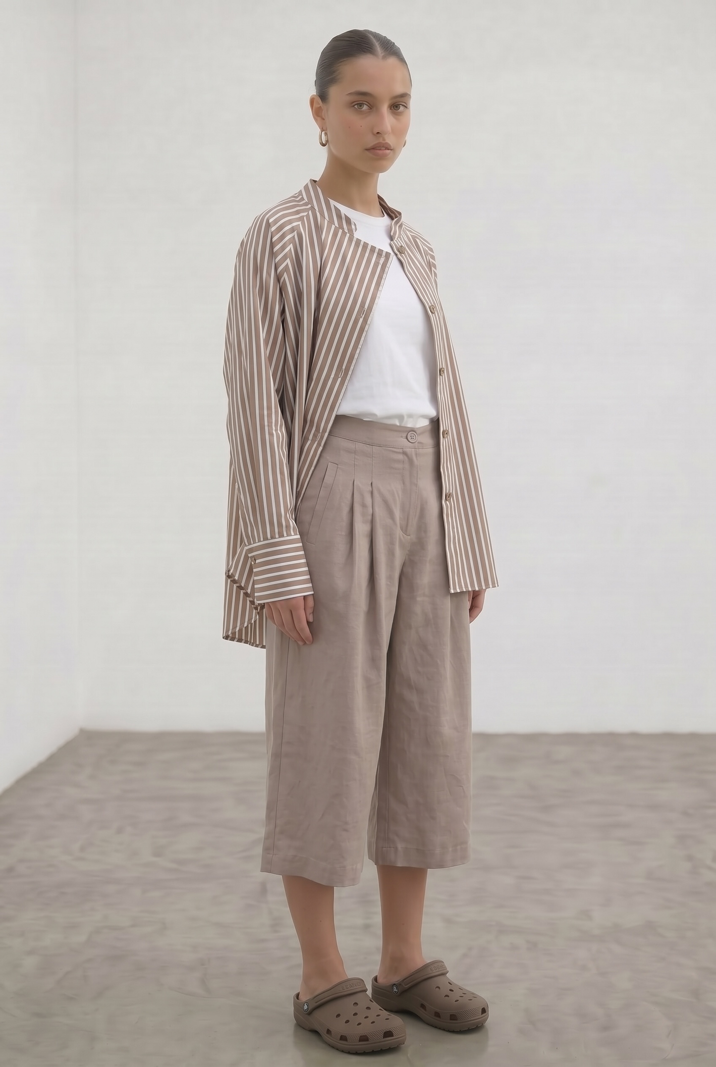 La chemise rayé