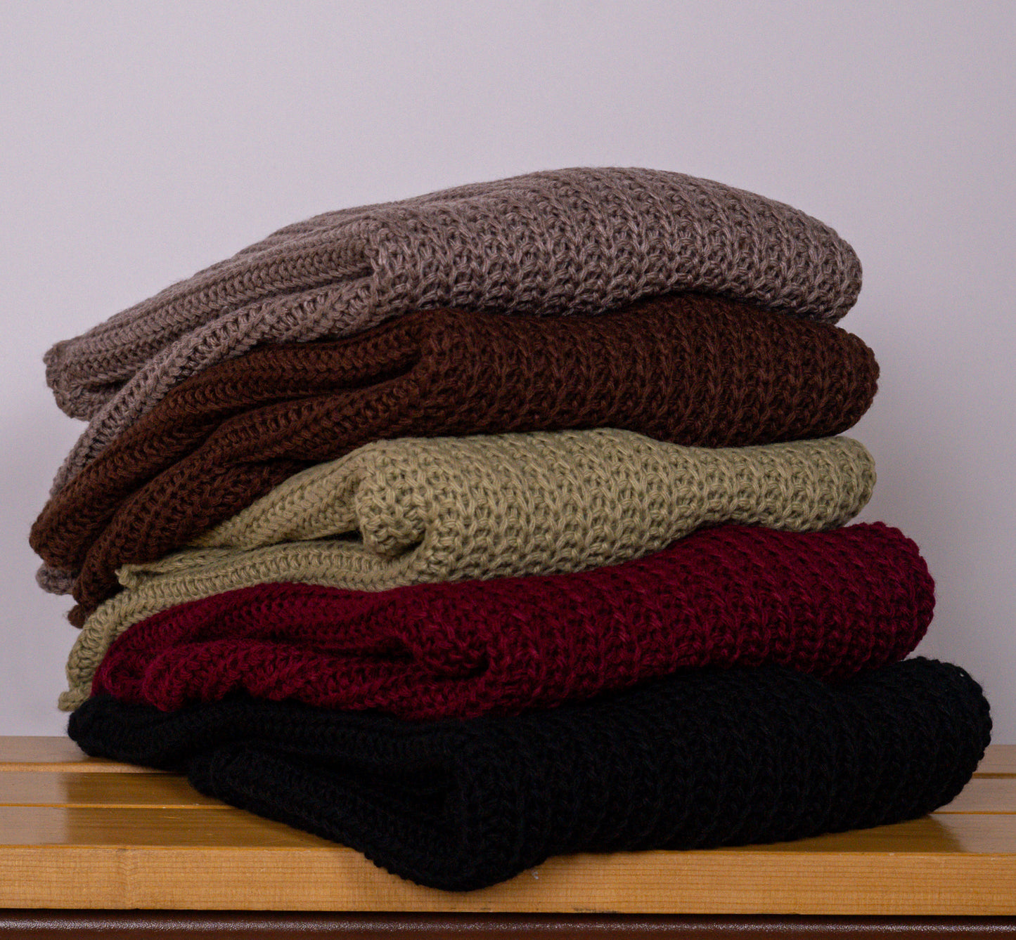 Pull en maille sans manche