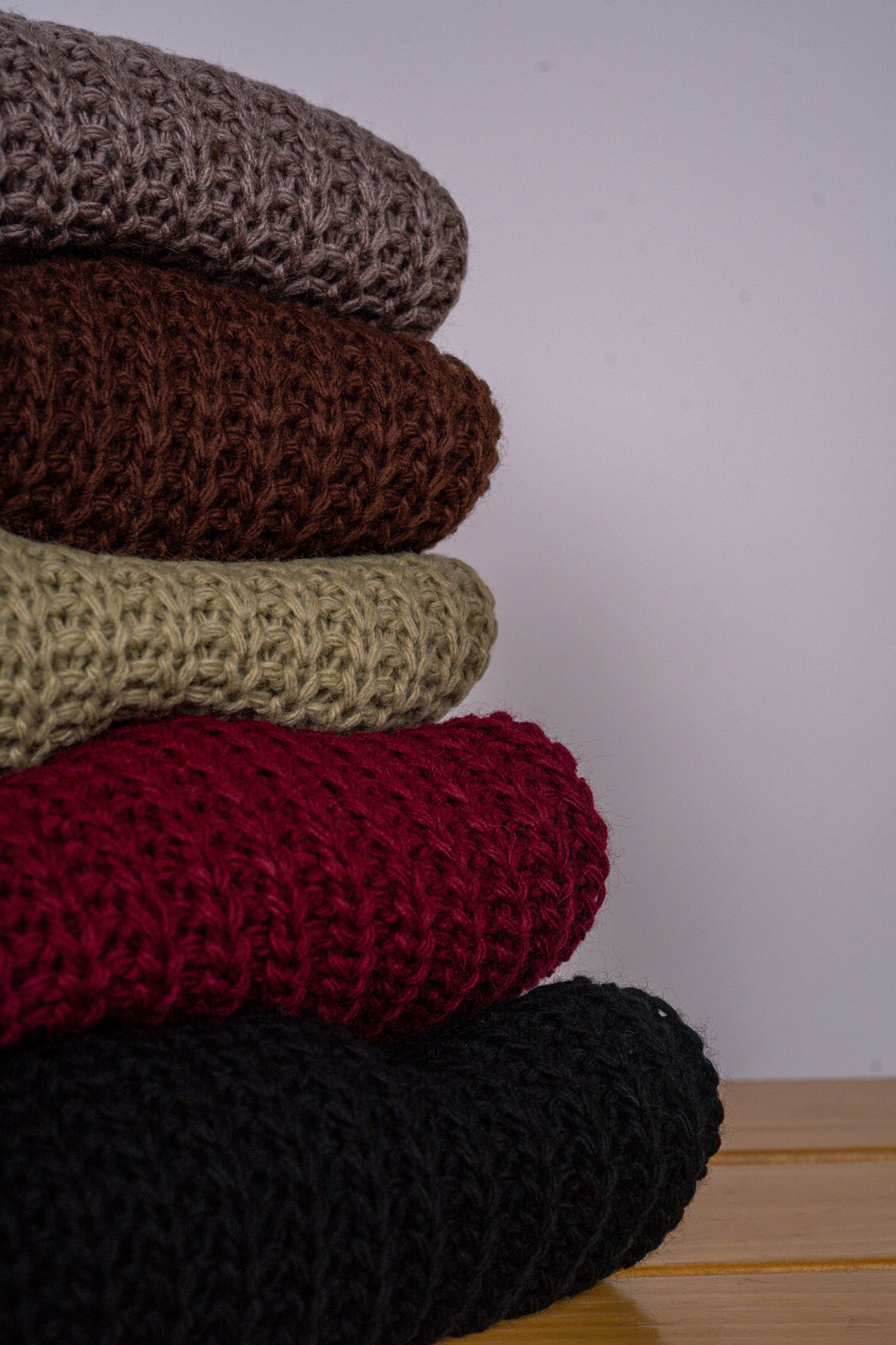 Pull en maille sans manche