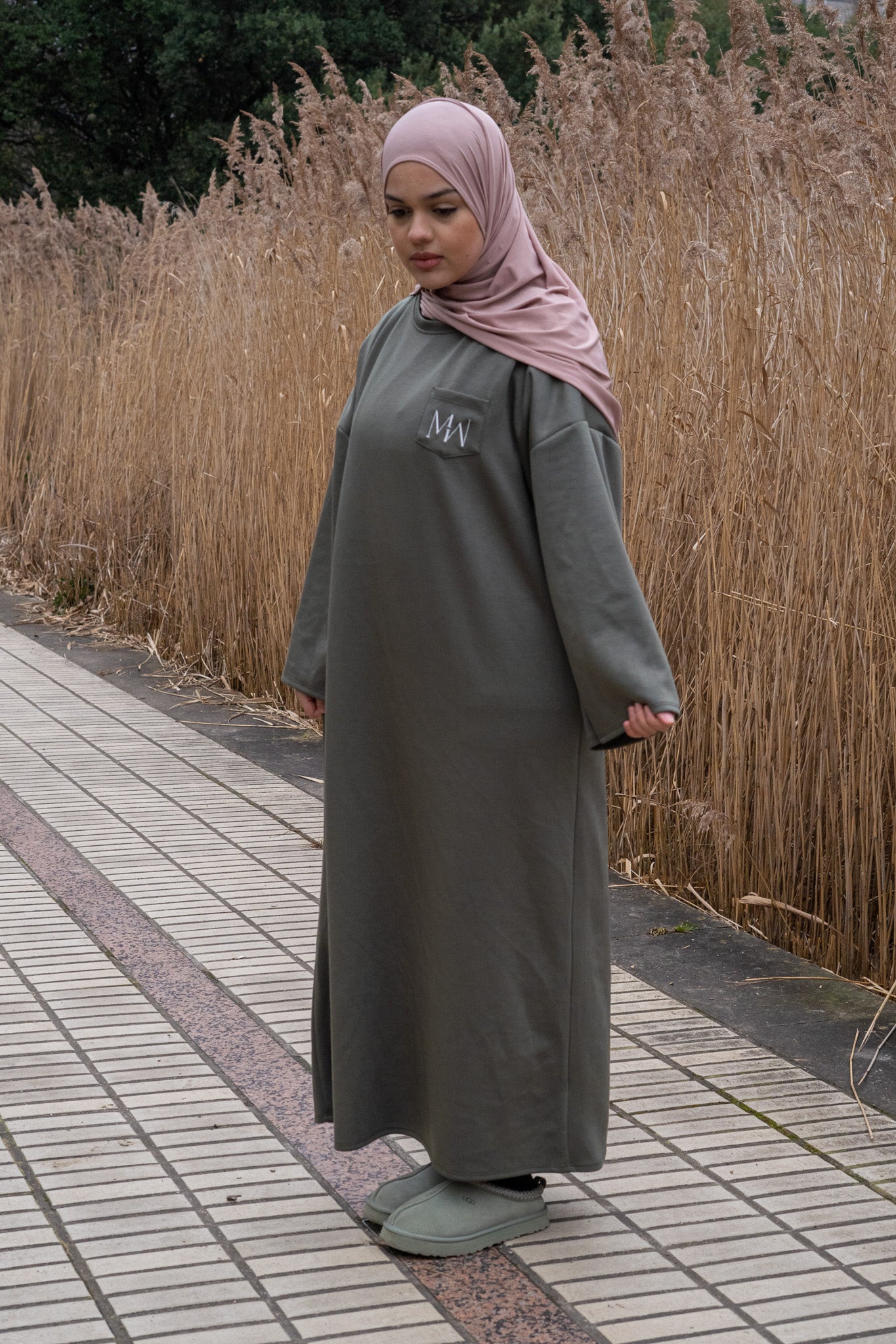 La robe kaki