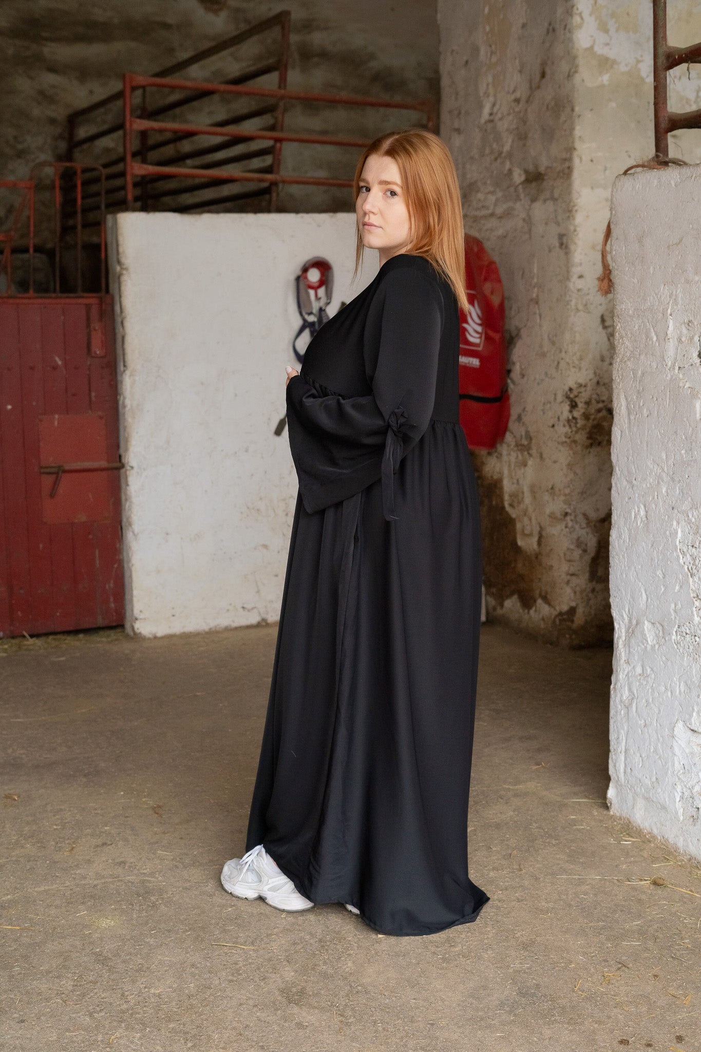 La robe fluide noir