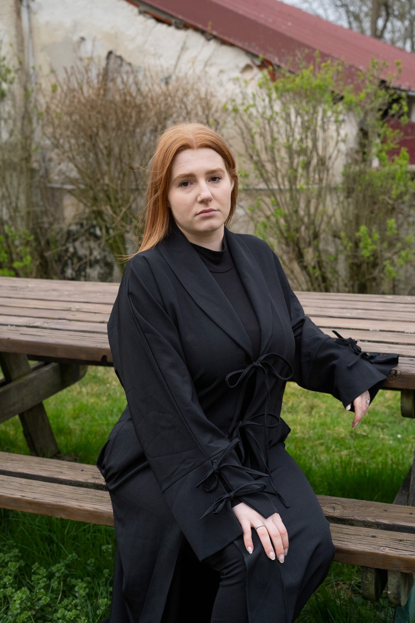 Le kimono noeuds noir