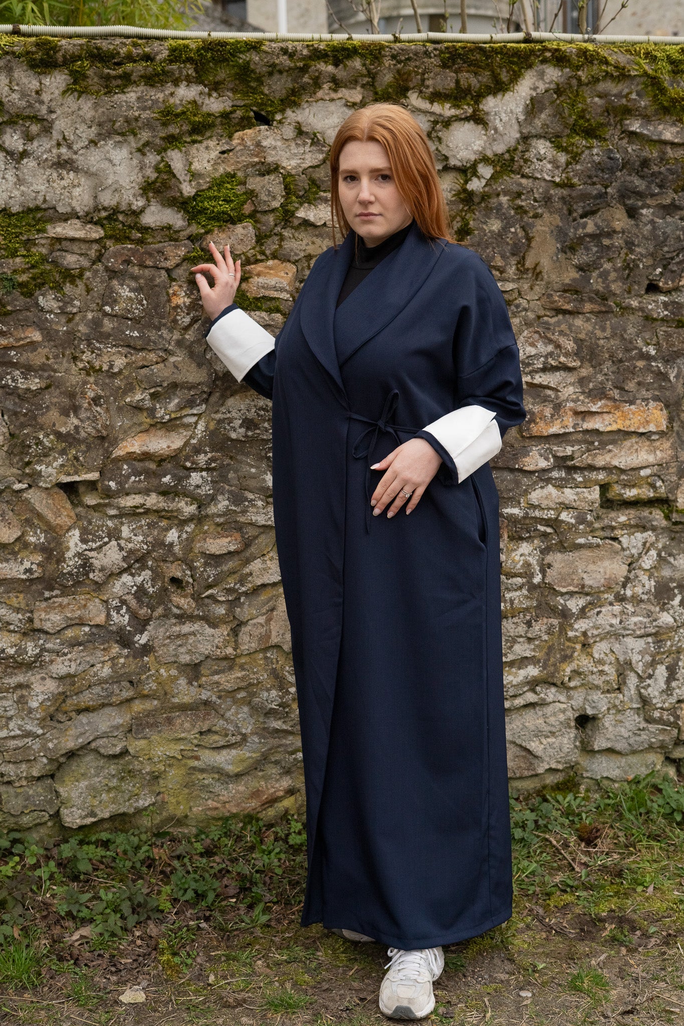 Le kimono bleu nuit