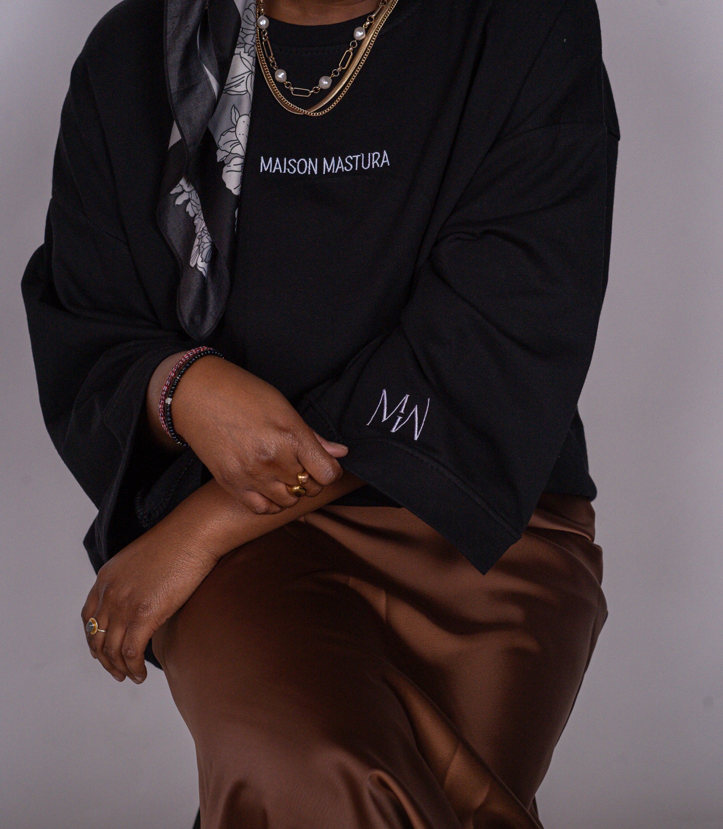 T shirt MM noir