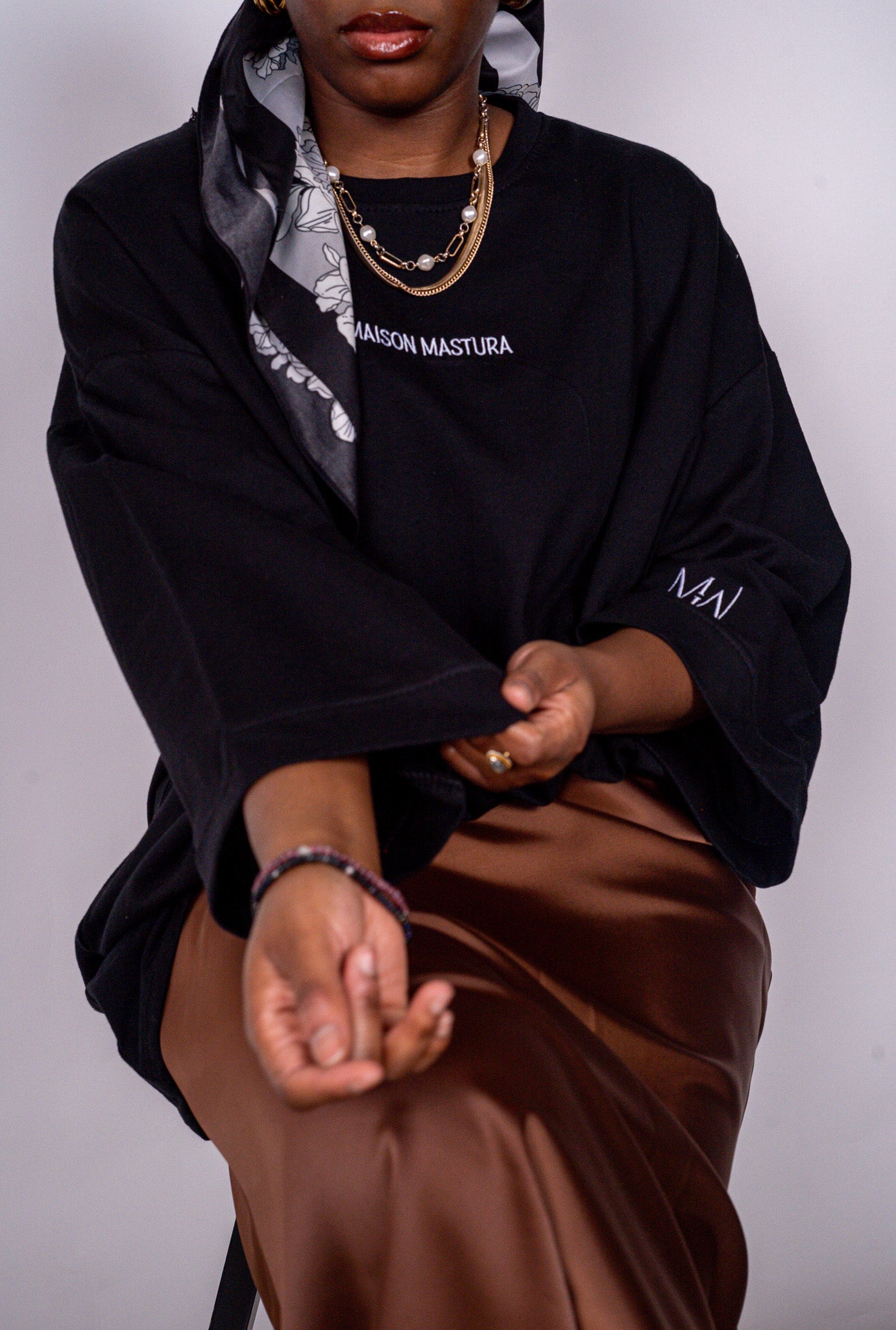 T shirt MM noir