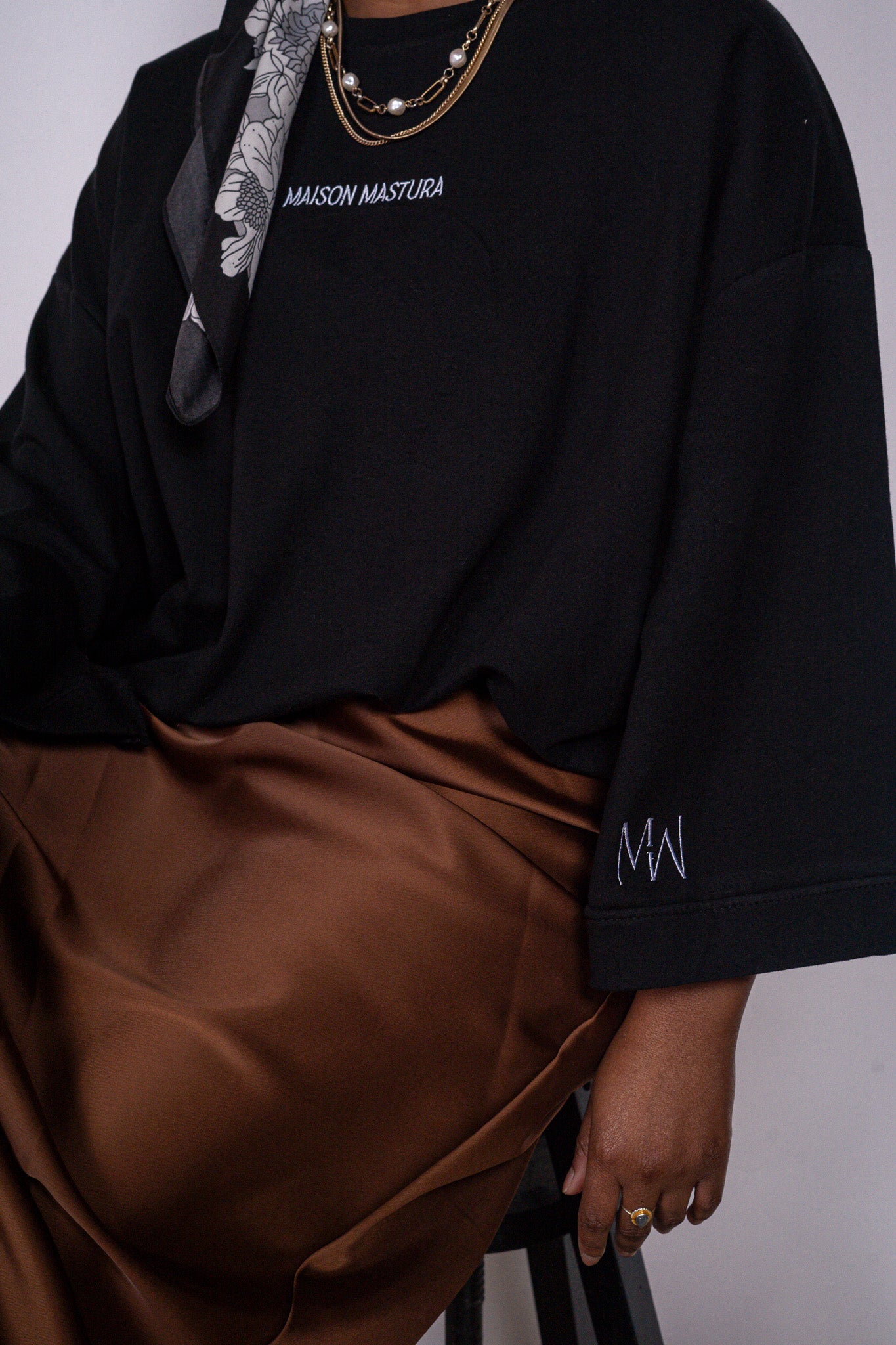 T shirt MM noir