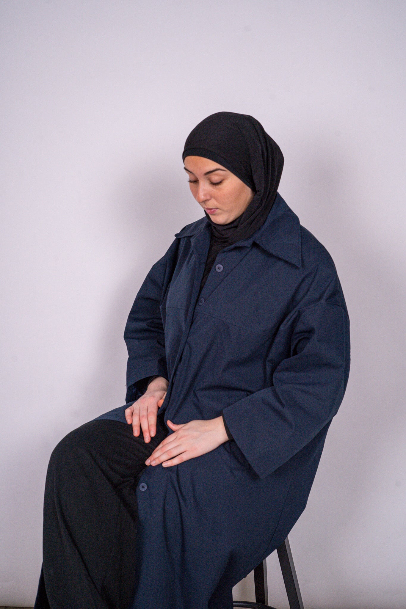 L'imperméable Bleu nuit