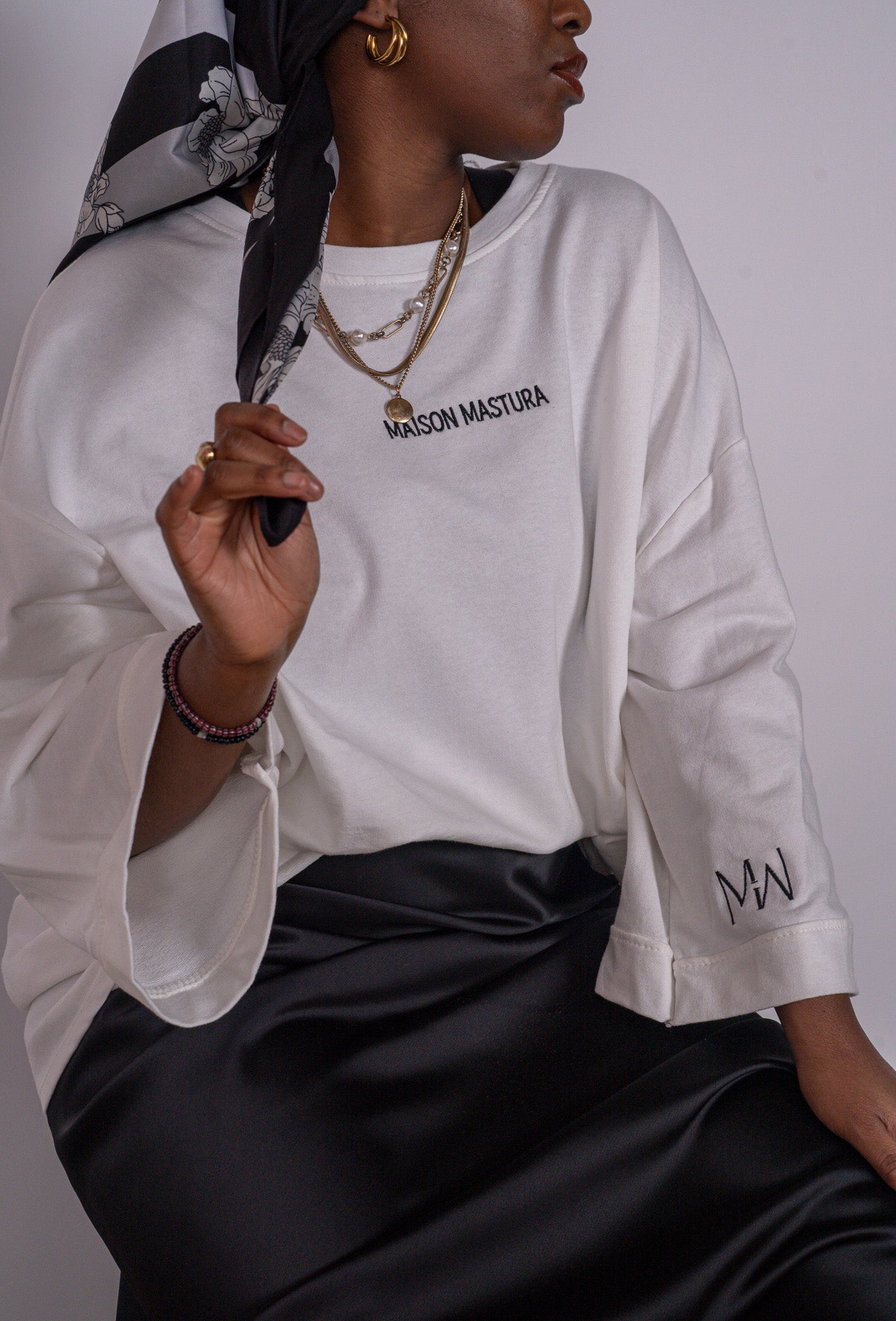 T shirt MM blanc