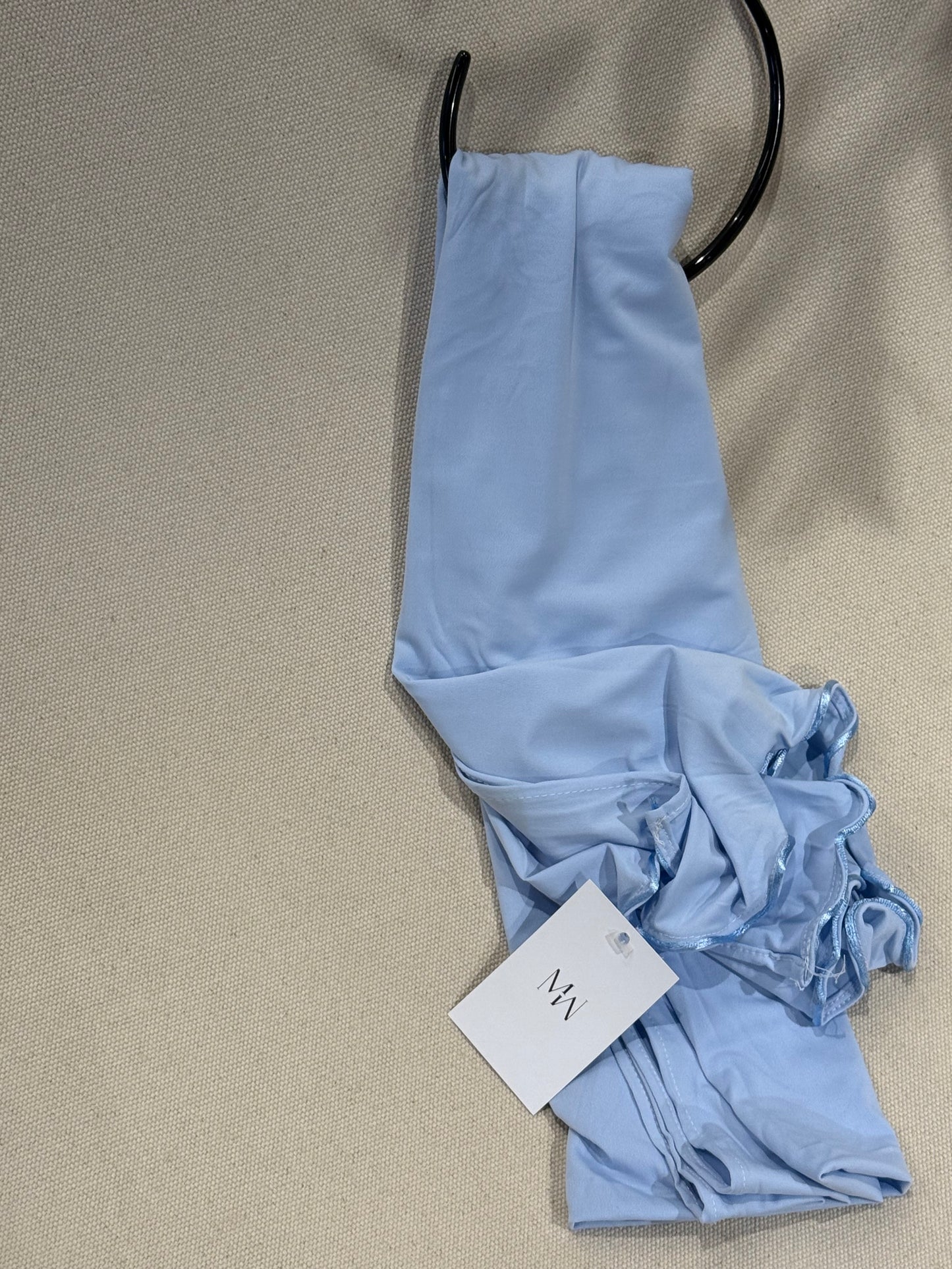 Le jersey premium frisé turquoise