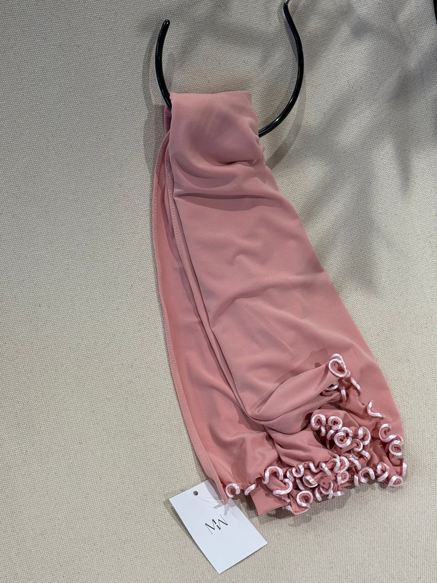Le jersey premium frisé rose bonbon