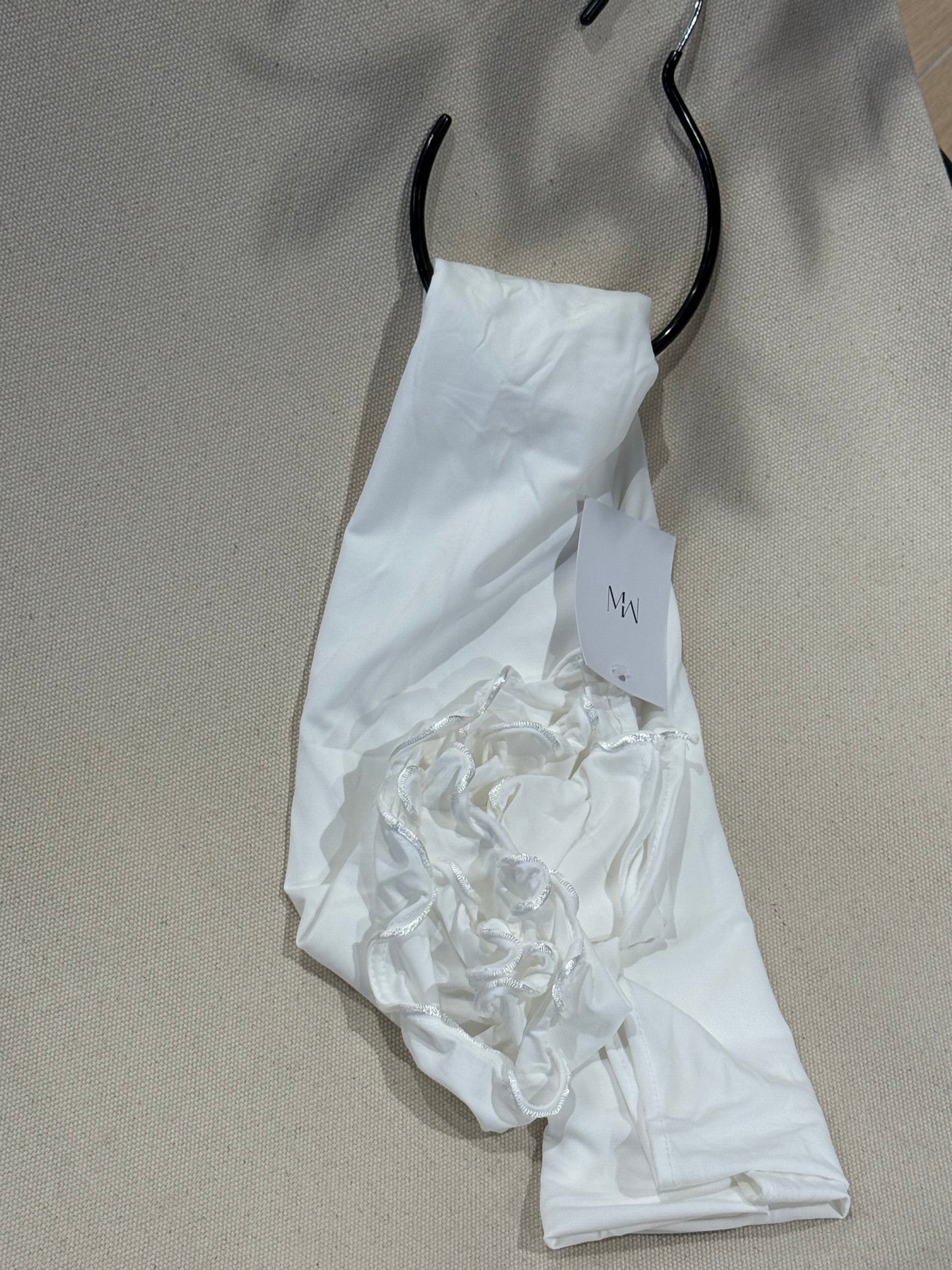 Le jersey premium frisé blanc