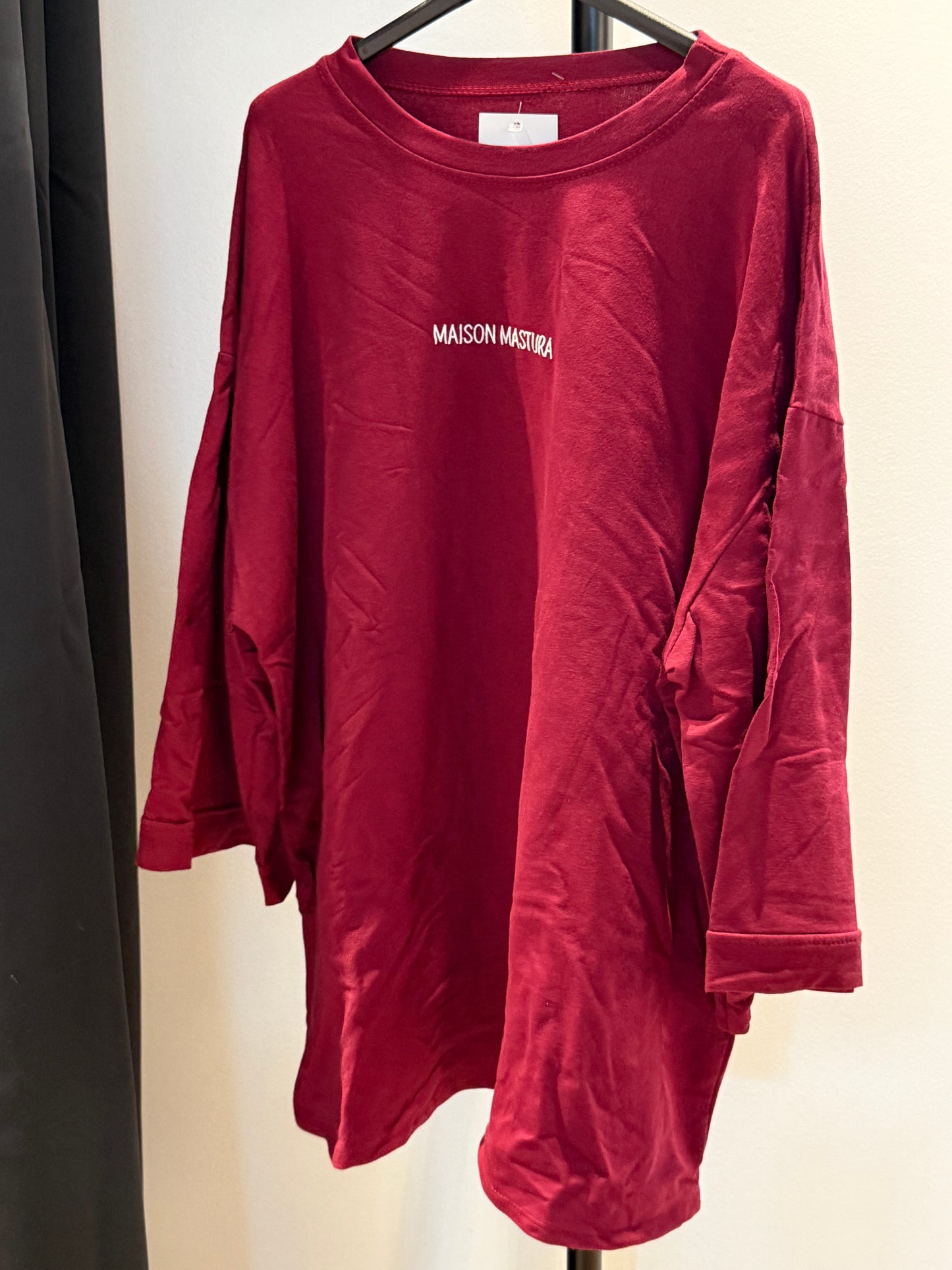 T shirt MM bordeaux