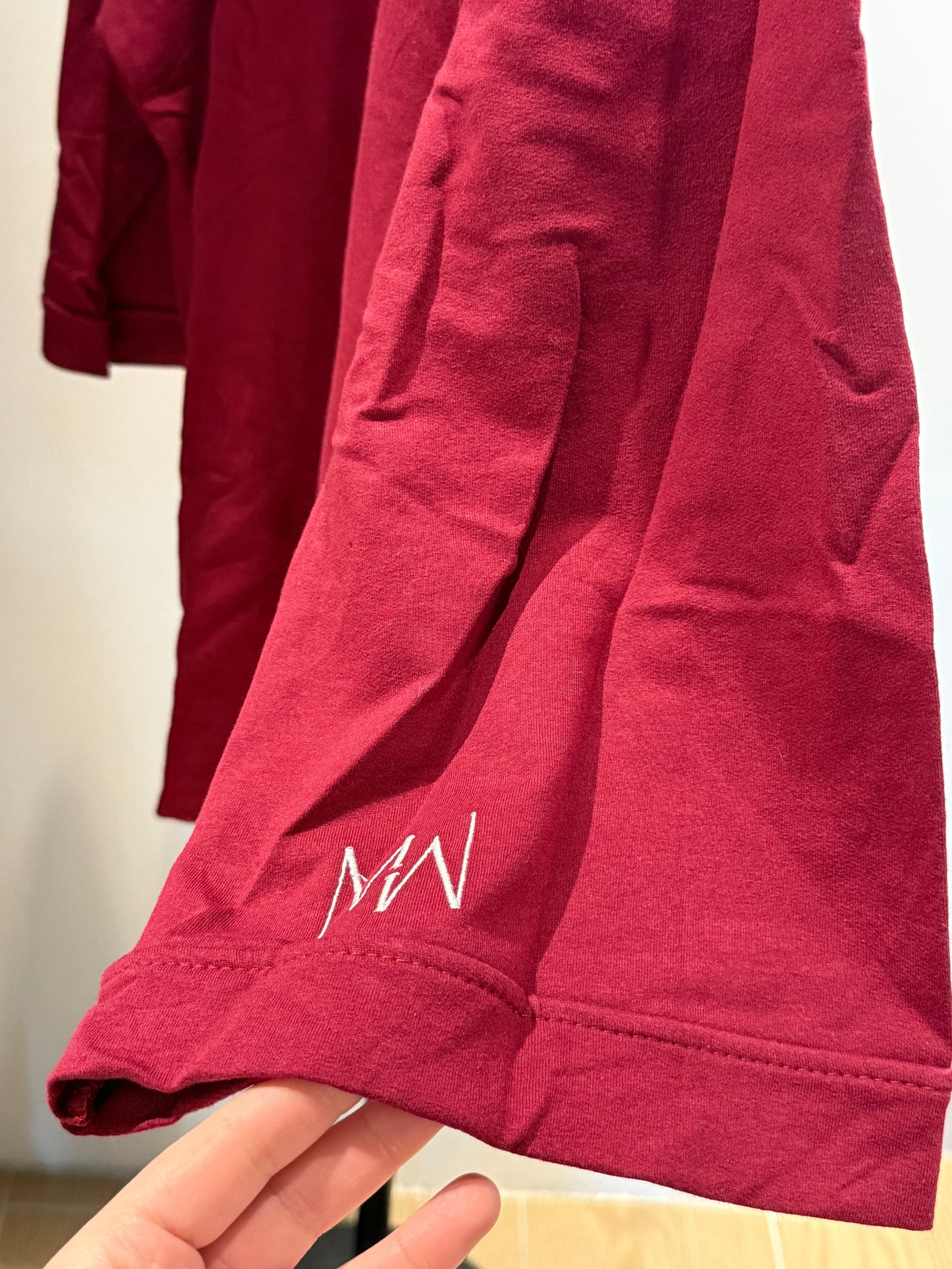T shirt MM bordeaux