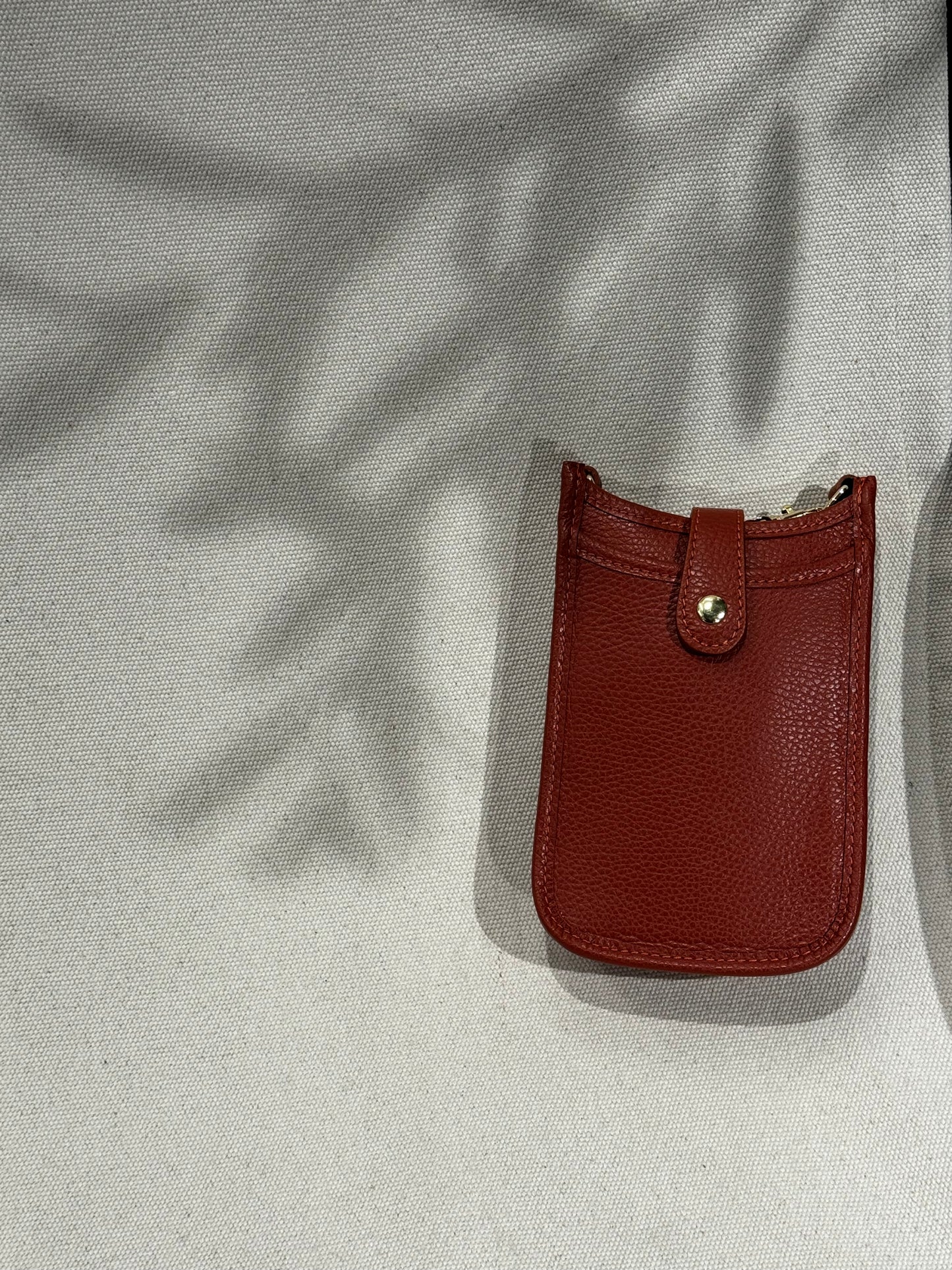 Pochette en cuir