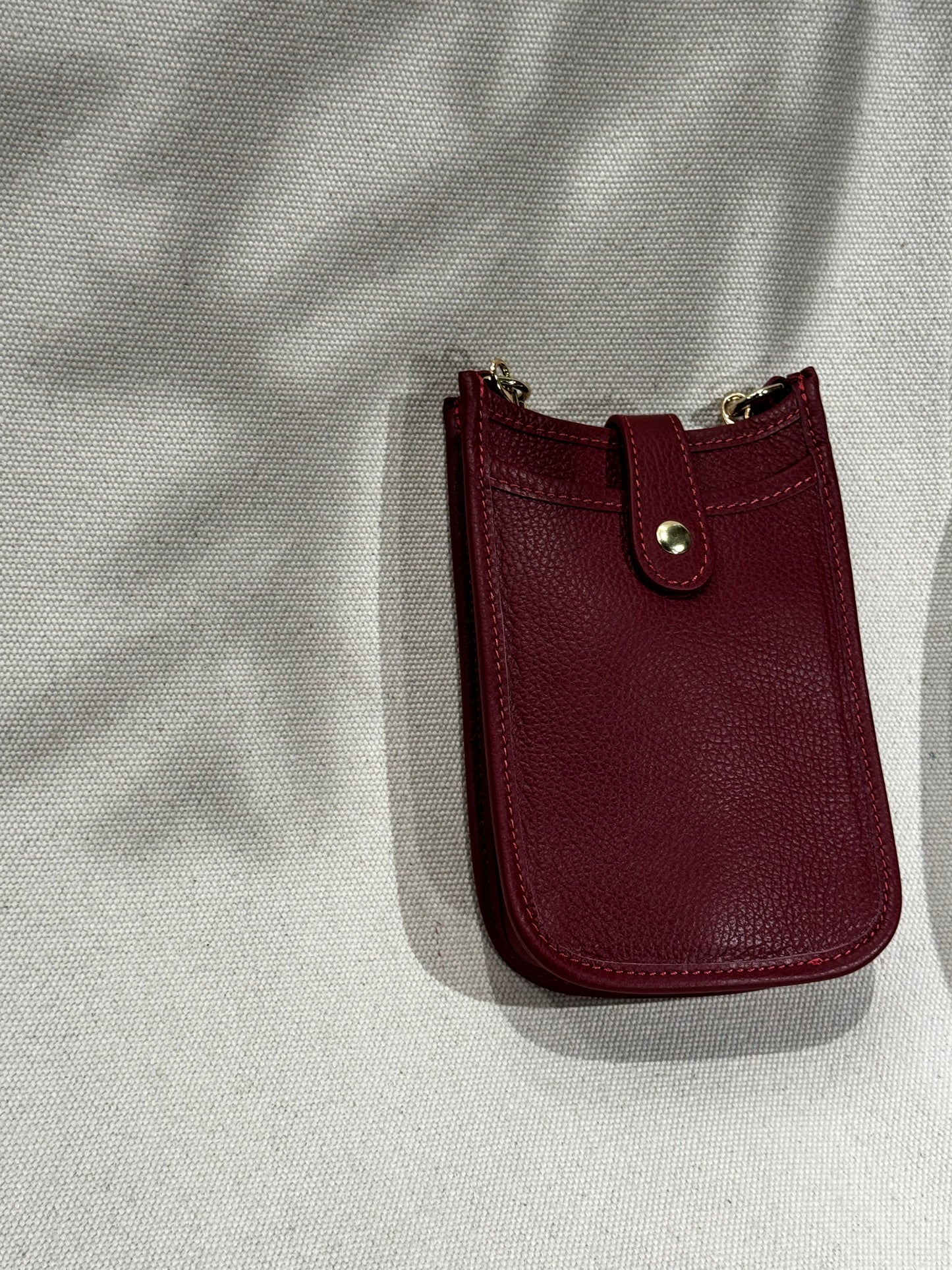Pochette en cuir
