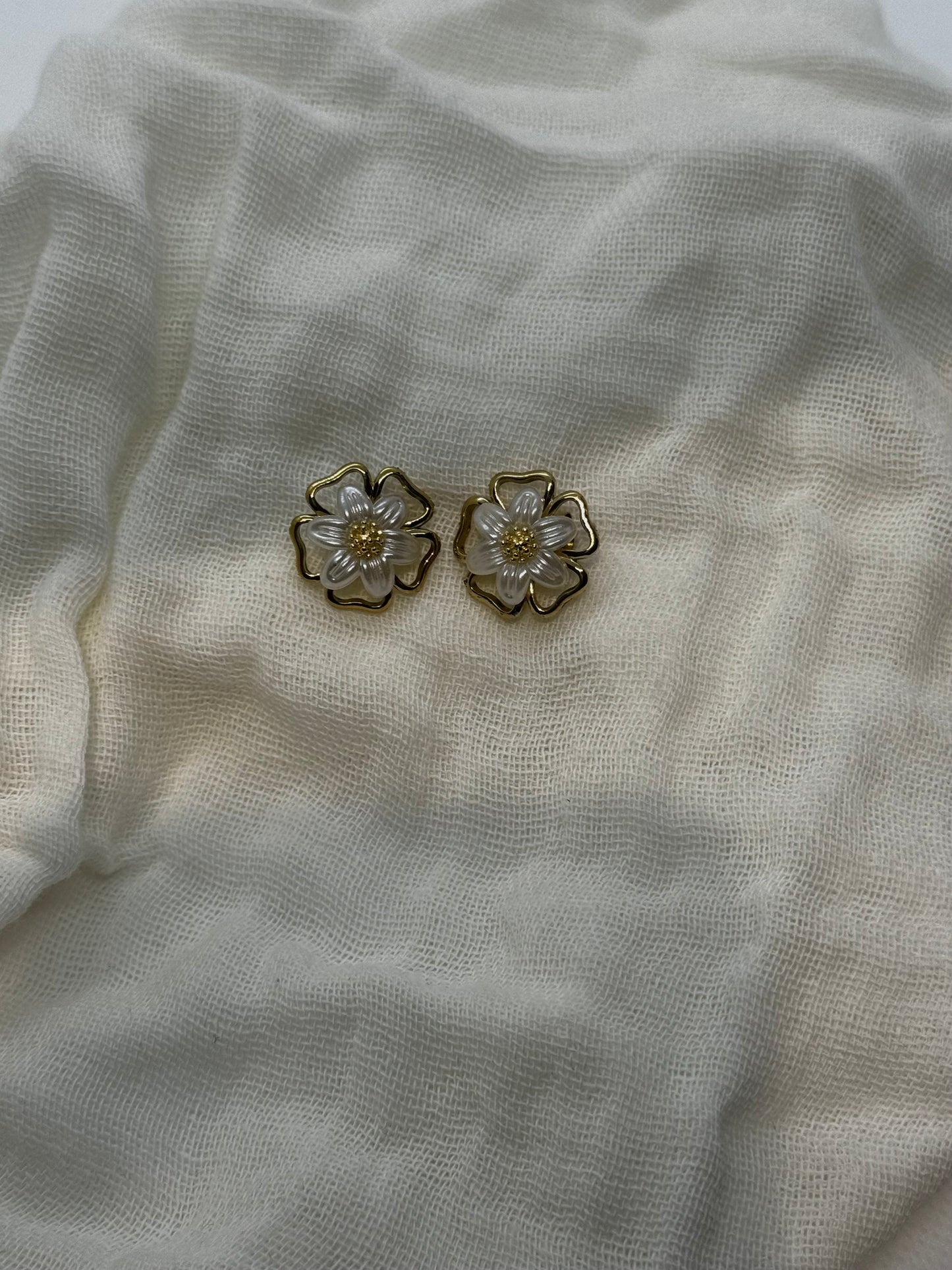 Boucles d'oreille Fleur