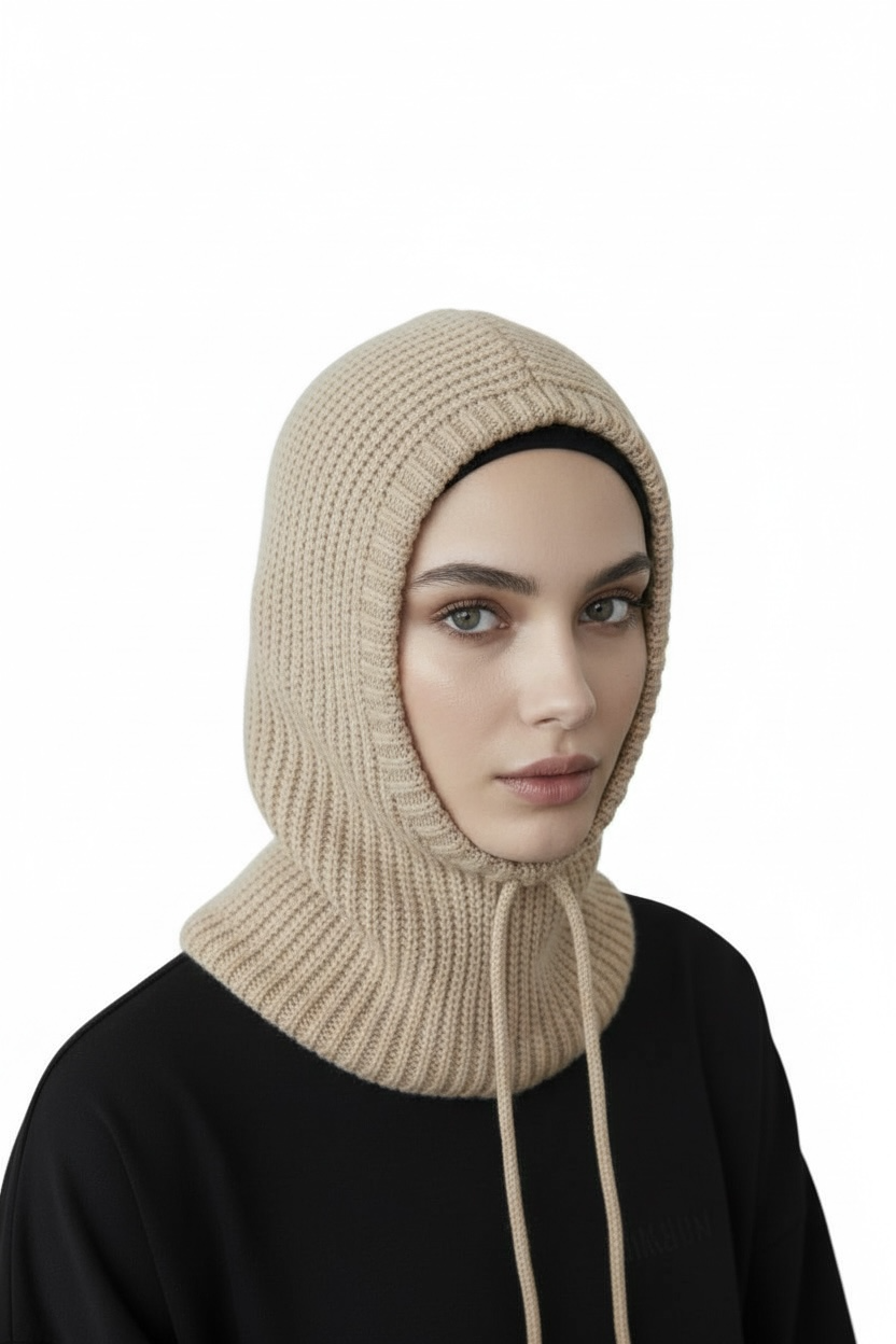 La cagoule en maille