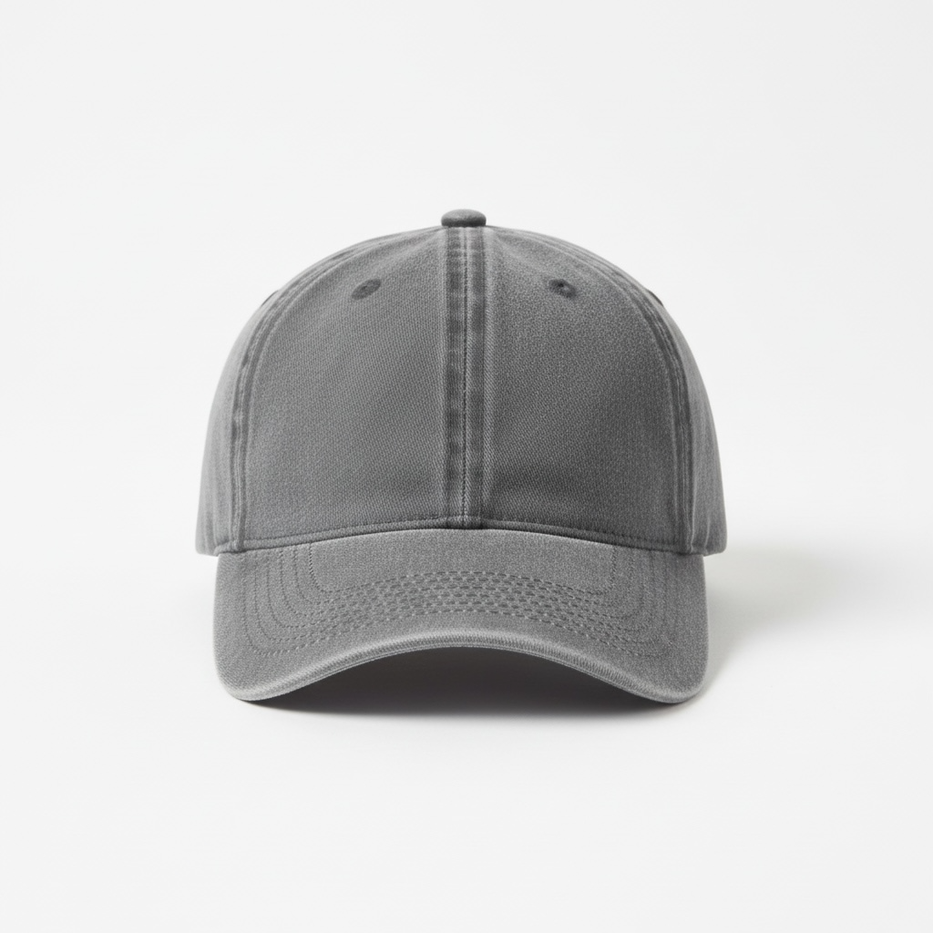 La casquette gris chiné