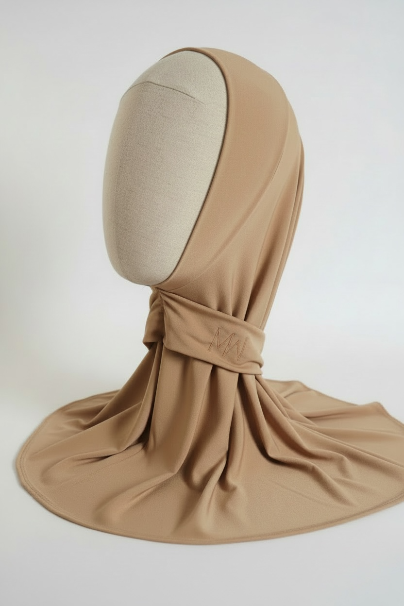 La cagoule en jersey premium II camel