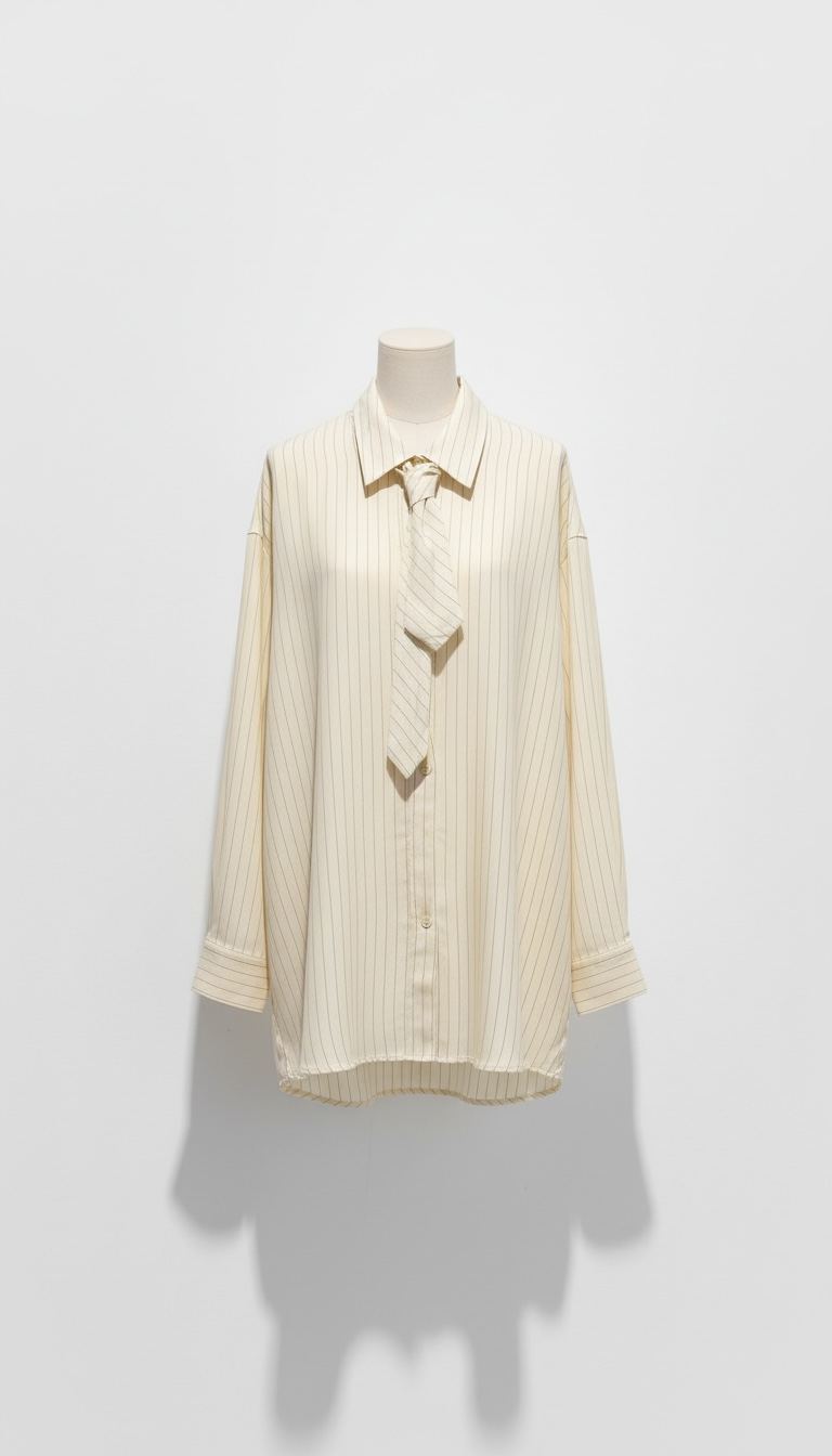 La chemise cravate beurre
