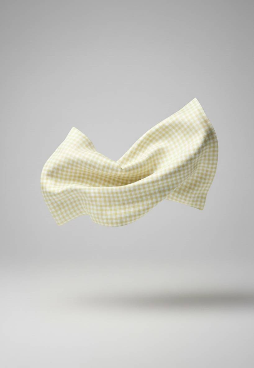 Le carré vichy jaune