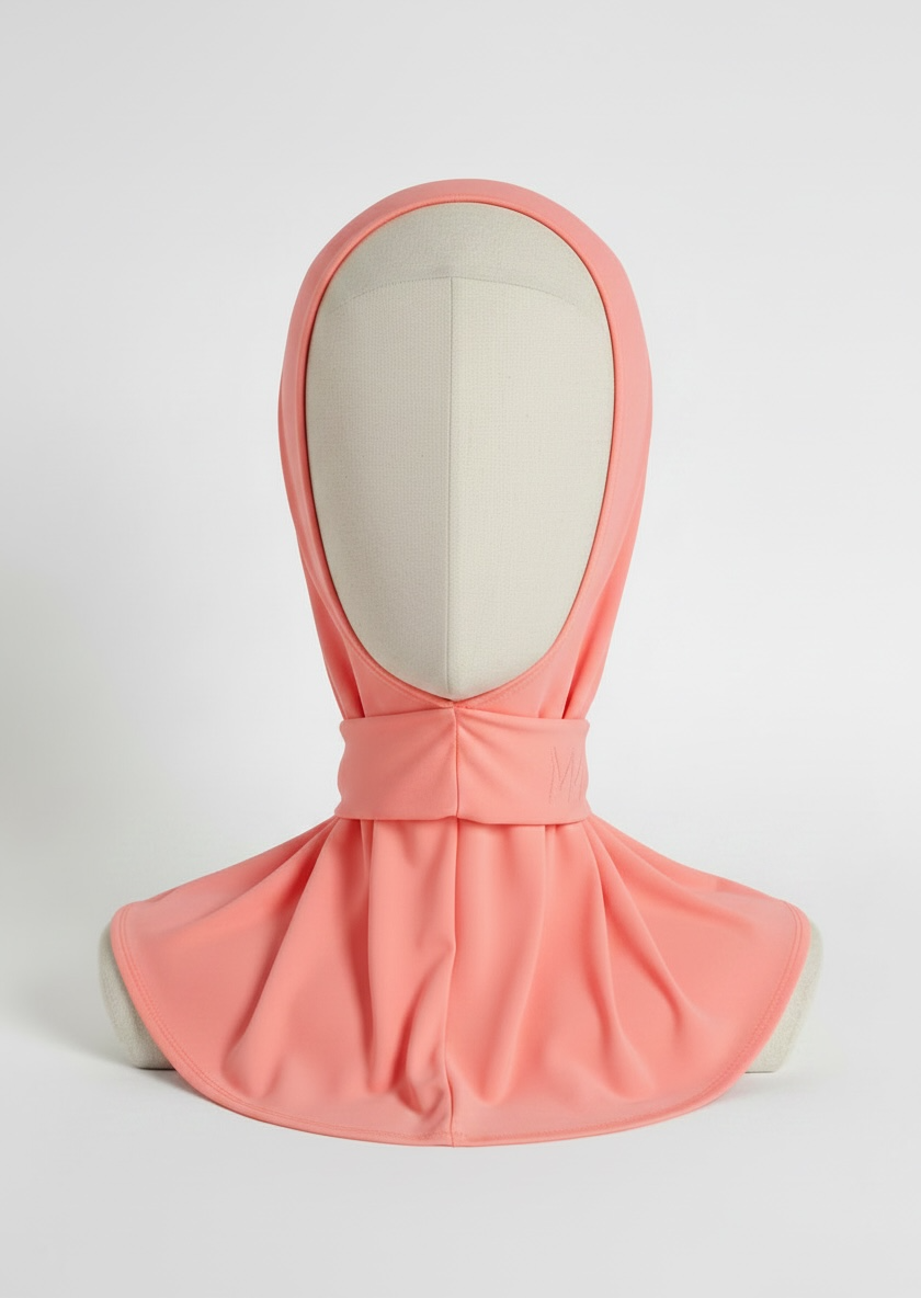 La cagoule en jersey premium corail