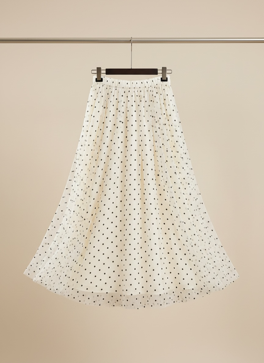 La jupe tulle blanche
