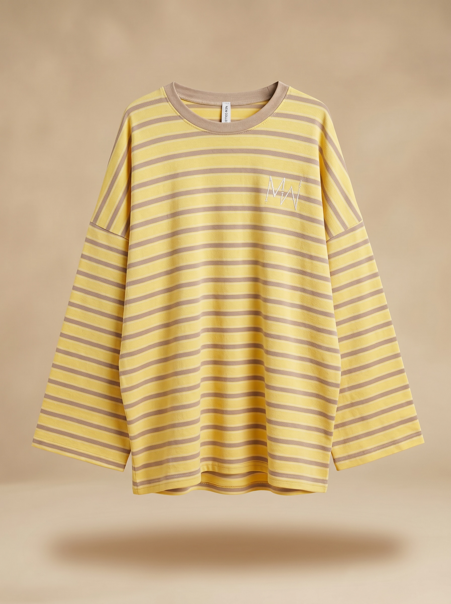 La marinière jaune/taupe