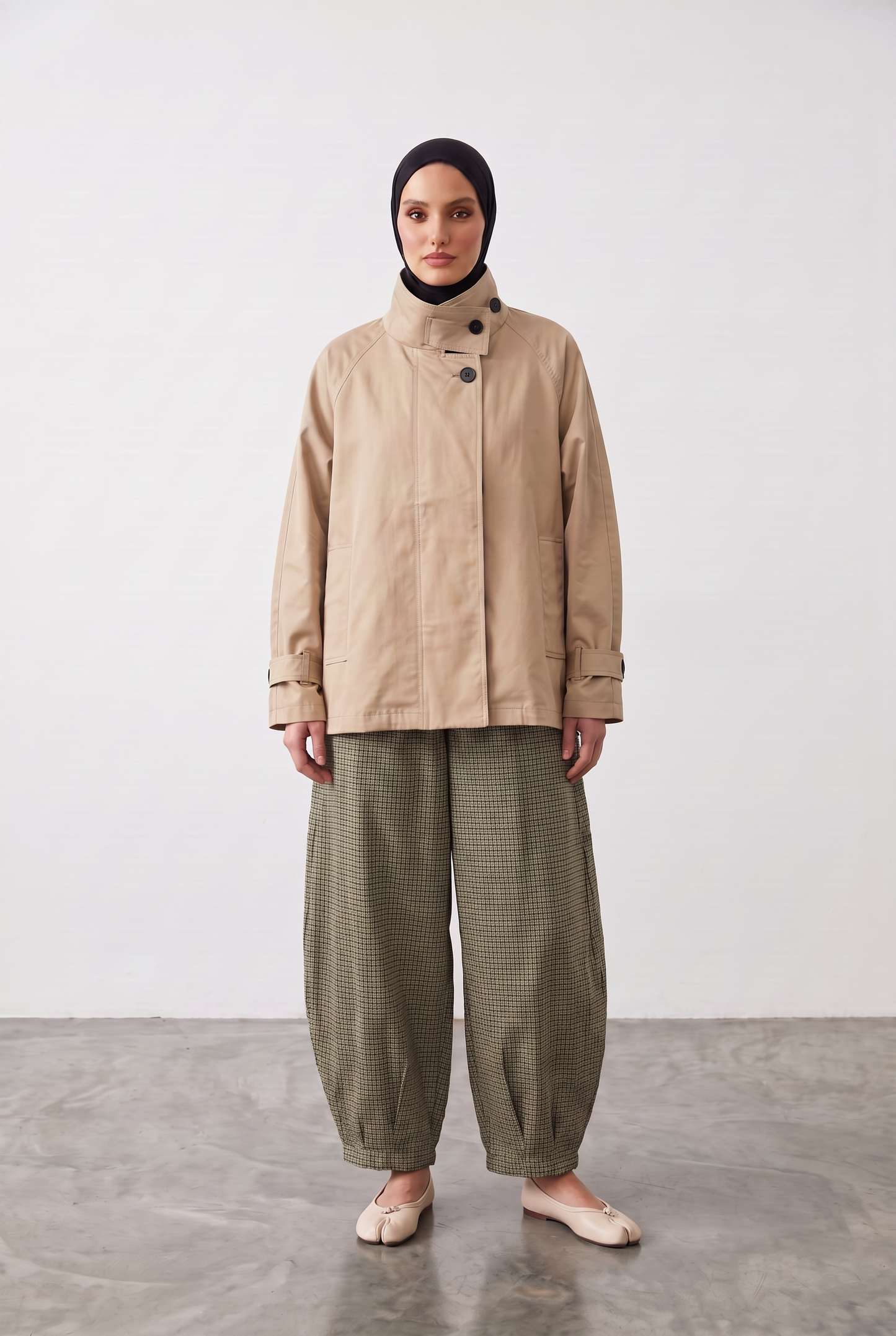 Le trench beige