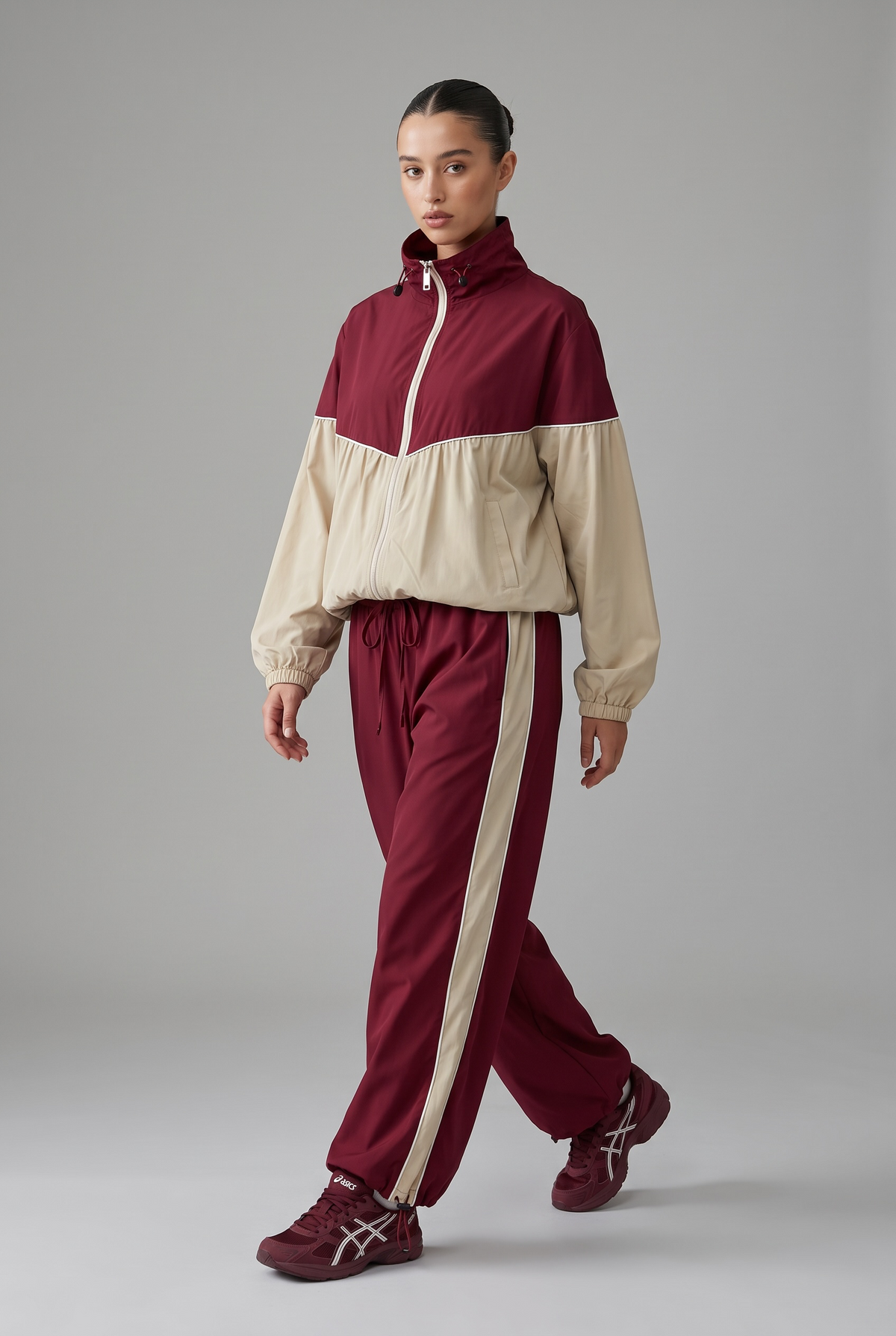 Le jogging burgundy