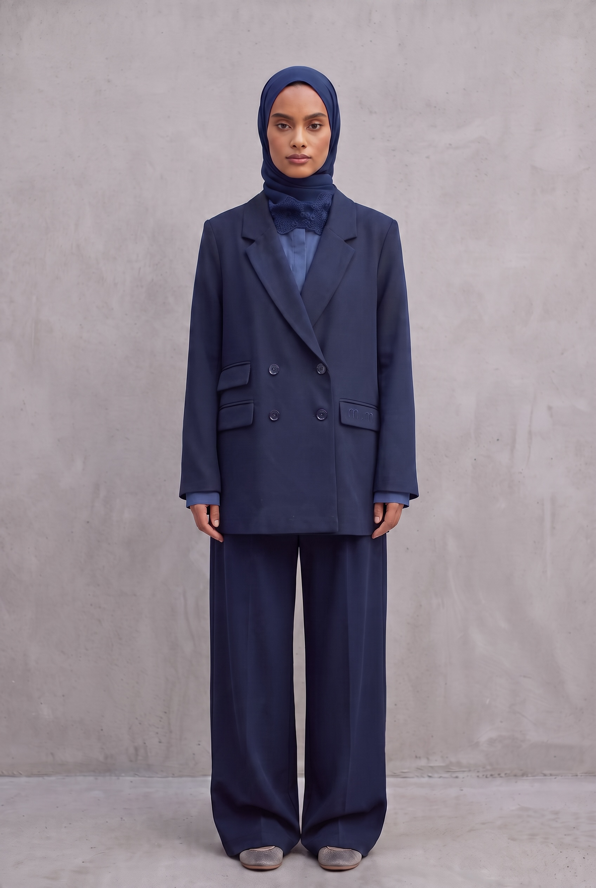 Le blazer over marine