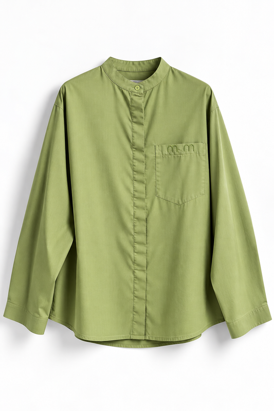 La chemise atelier sauge