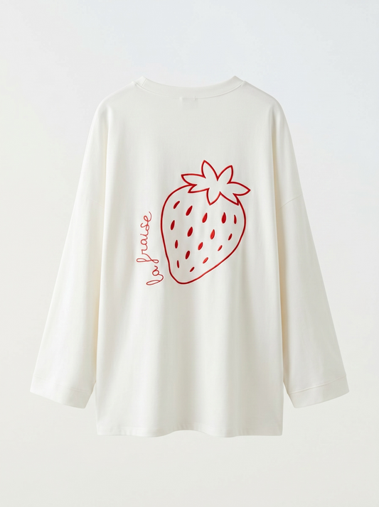 Le t shirt fraise
