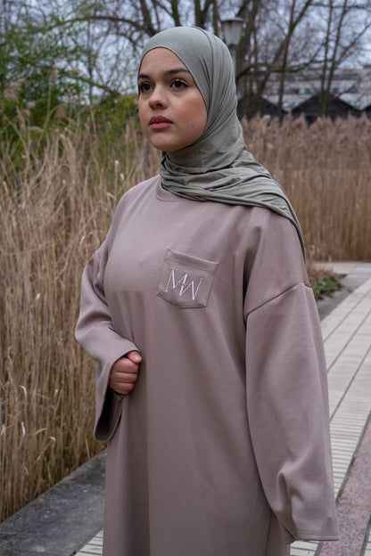 La robe taupe