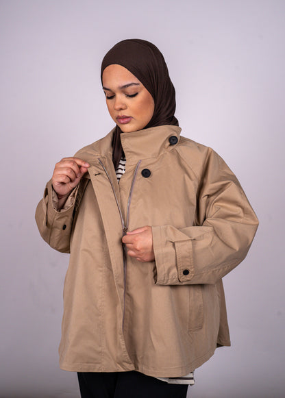 Le trench beige