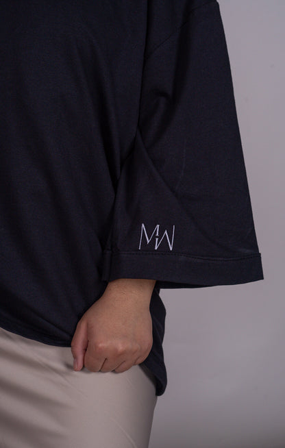T shirt MM bleu nuit