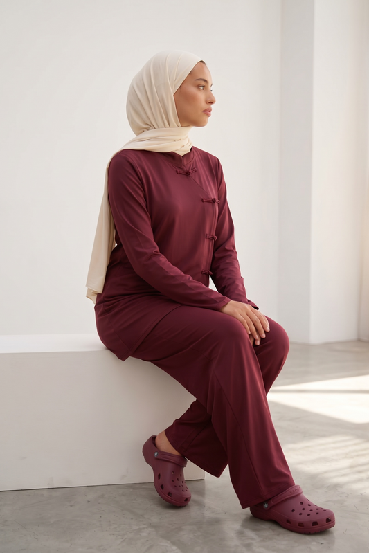 Le burkini Summer aubergine