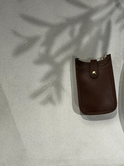 Pochette en cuir