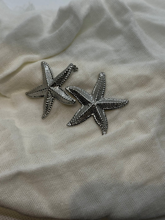 Boucles d'oreille étoile de mer