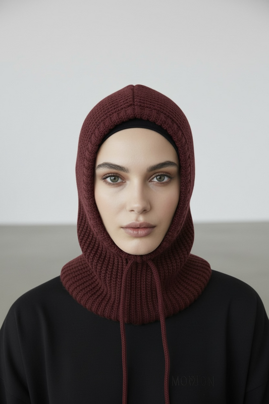 La cagoule en maille