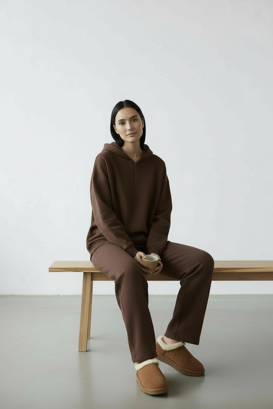 L'ensemble comfy chocolat