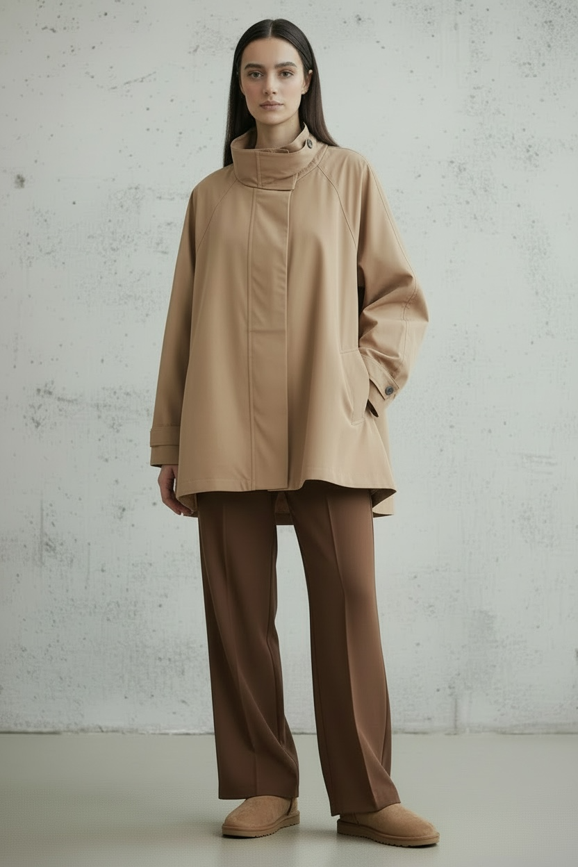 Le trench beige