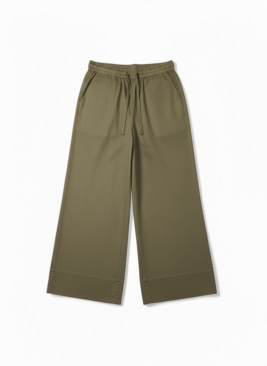Le pantalon basique kaki