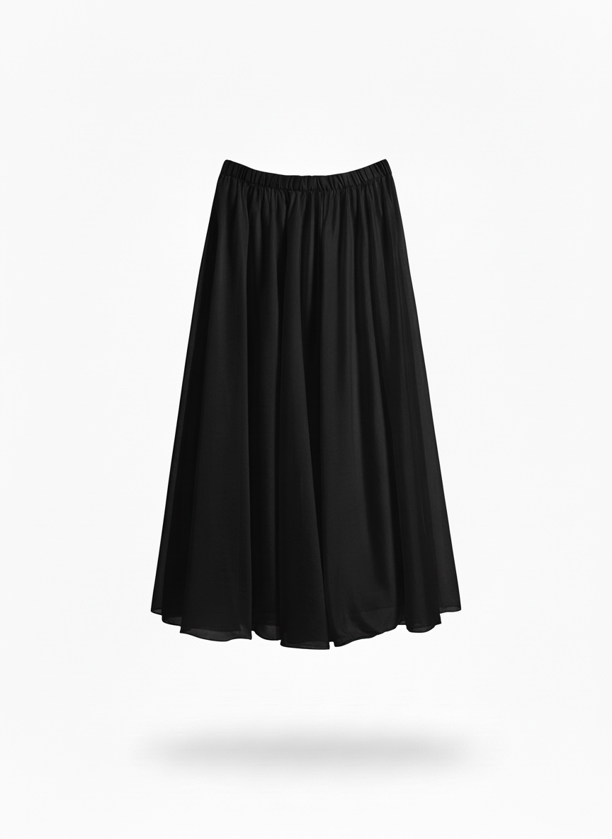 La jupe tulle noir