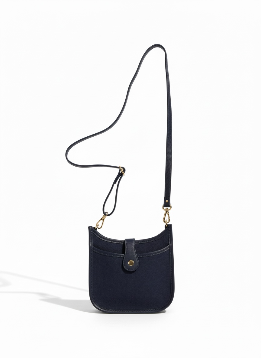 La pochette bandoulière marine