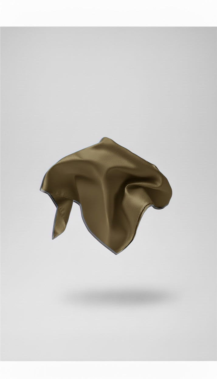 Le grand carré en jersey premium camel