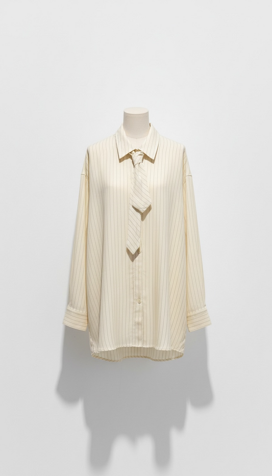 La chemise cravate beurre