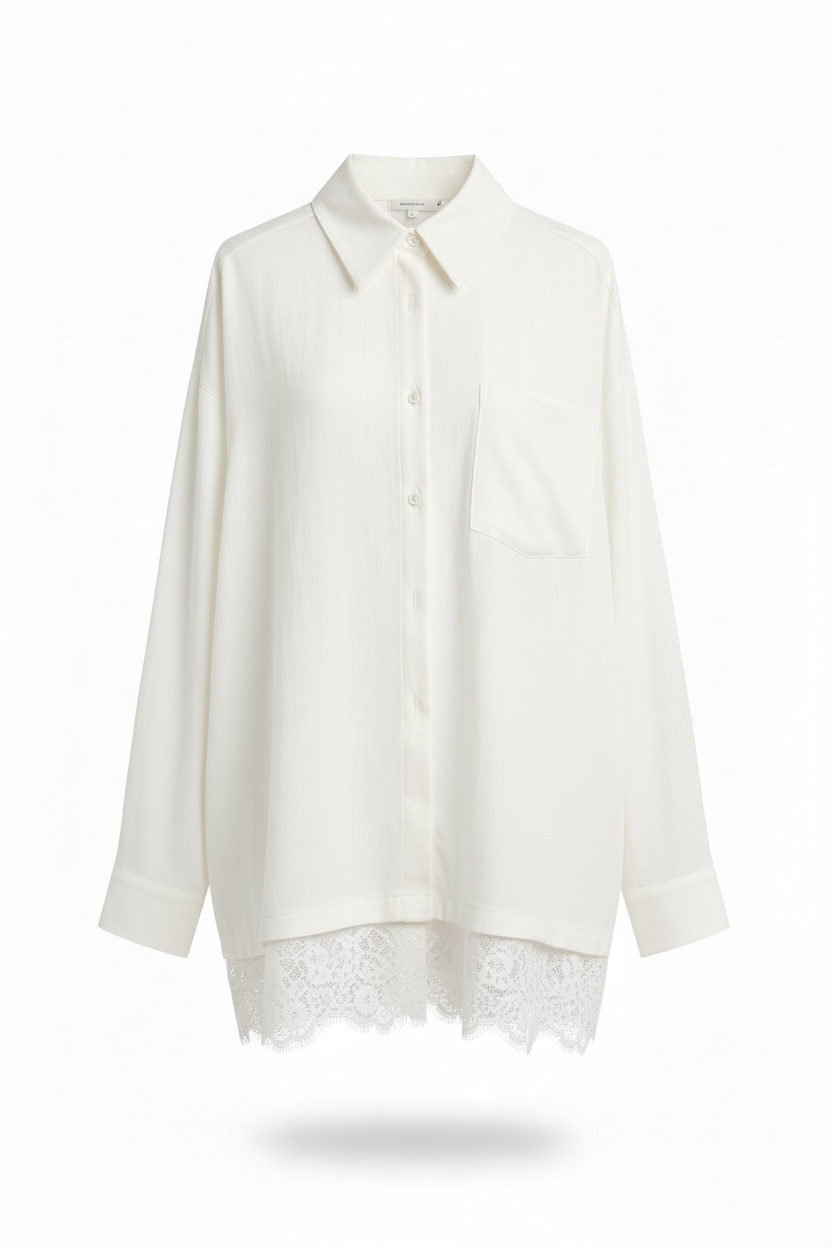 La chemise layering blanche