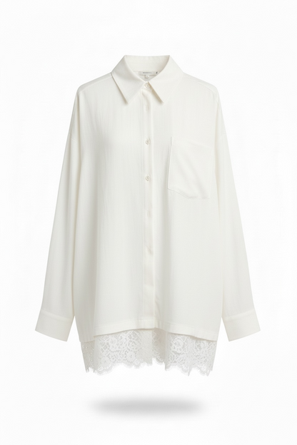 La chemise layering blanche
