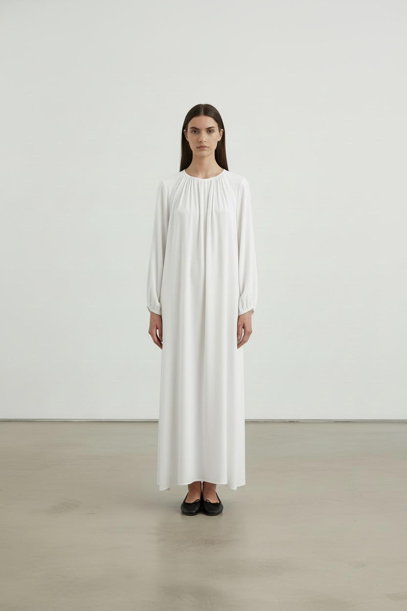La robe sélène blanche